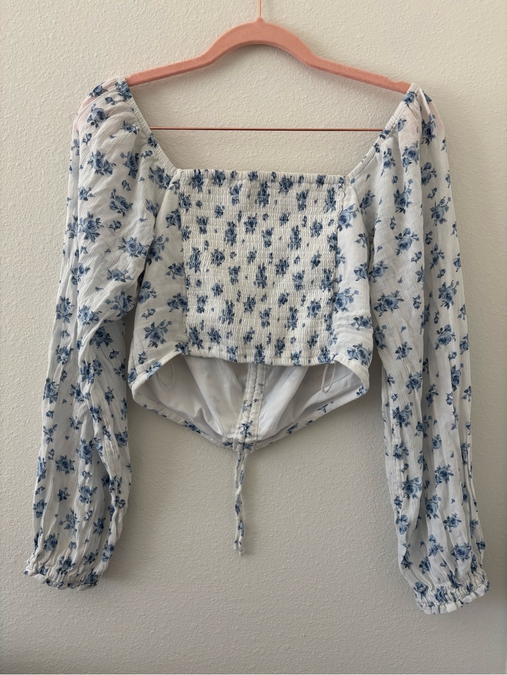 Hollister Floral Blouse Top - Picture 3 of 6